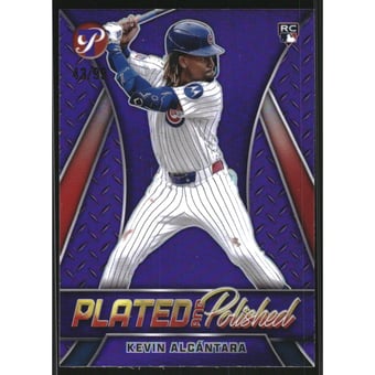 2025 Topps Pristine Plated and Polished Purple Refractors #PP28 Kevin Alcantara
