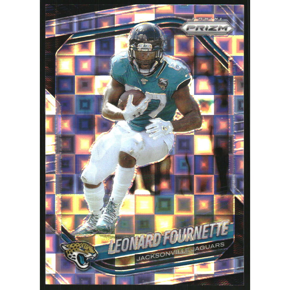 2025 Panini Prizm Prizms Pandora #37 Leonard Fournette
