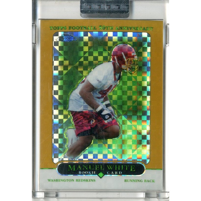 2005 Topps Chrome Gold Xfractors #265 Manuel White
