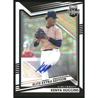 2022 Elite Extra Edition Signatures #123 Kenya Huggins