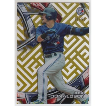 2016 Topps High Tek Gold Rainbow #HTJDO Josh Donaldson
