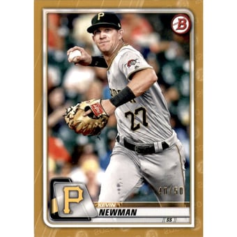 2020 Bowman Gold #62 Kevin Newman