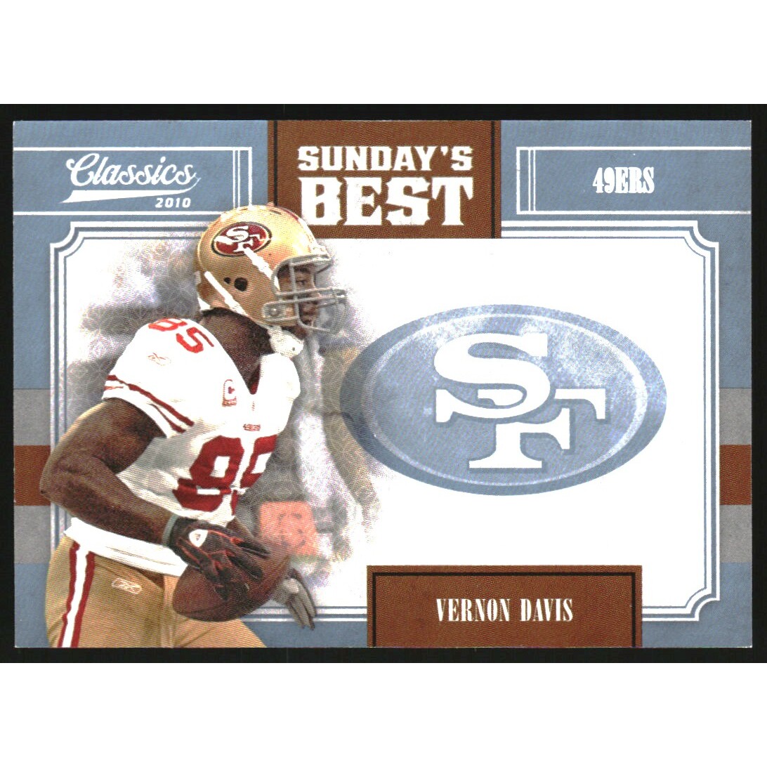 2010 Classics Sunday's Best Platinum #1 Vernon Davis