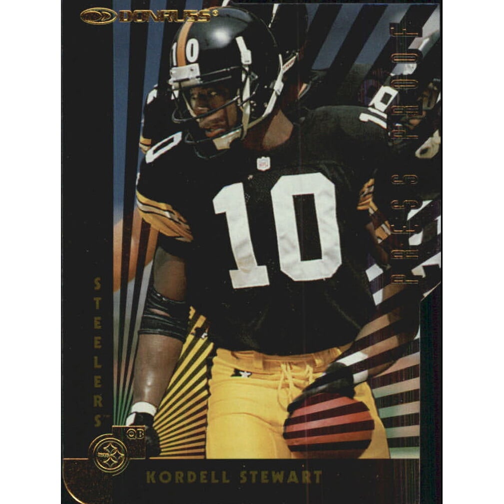 1997 Donruss Press Proofs Gold Die Cuts #15 Kordell Stewart. rookie card picture