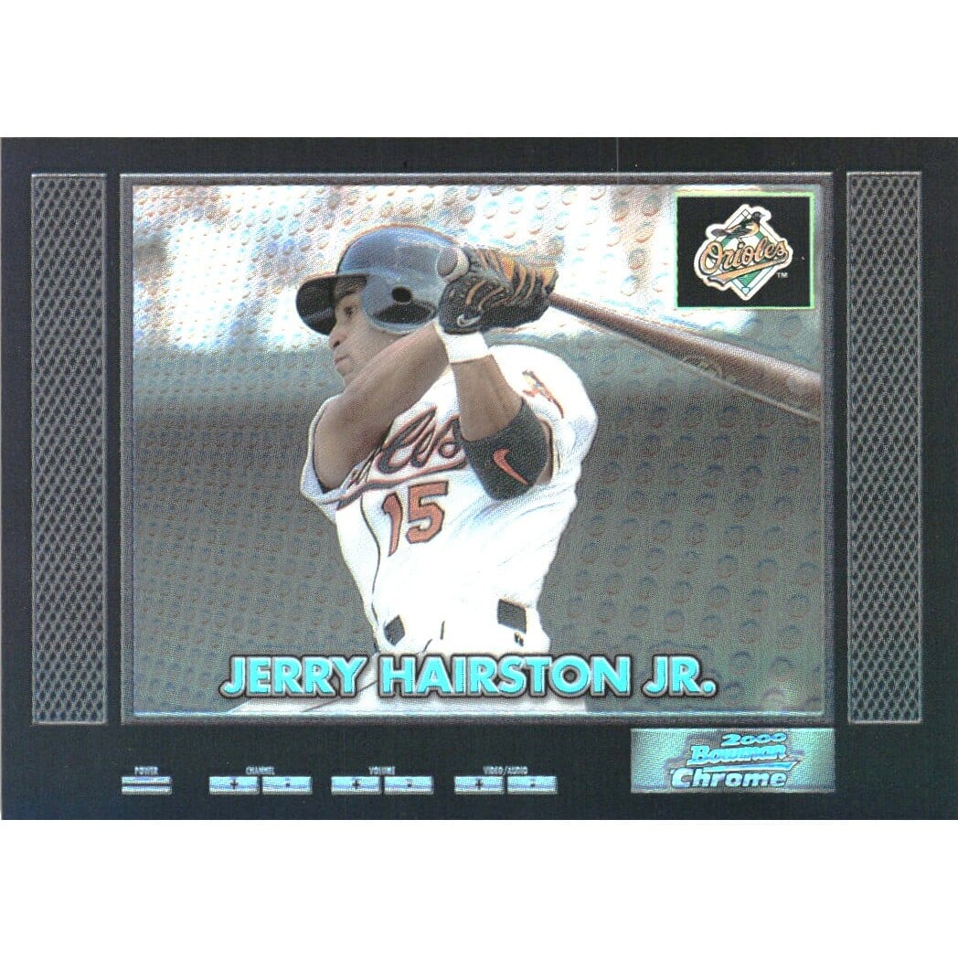 2000 Bowman Chrome Retro/Future Refractors #286 Jerry Hairston Jr.. rookie card picture