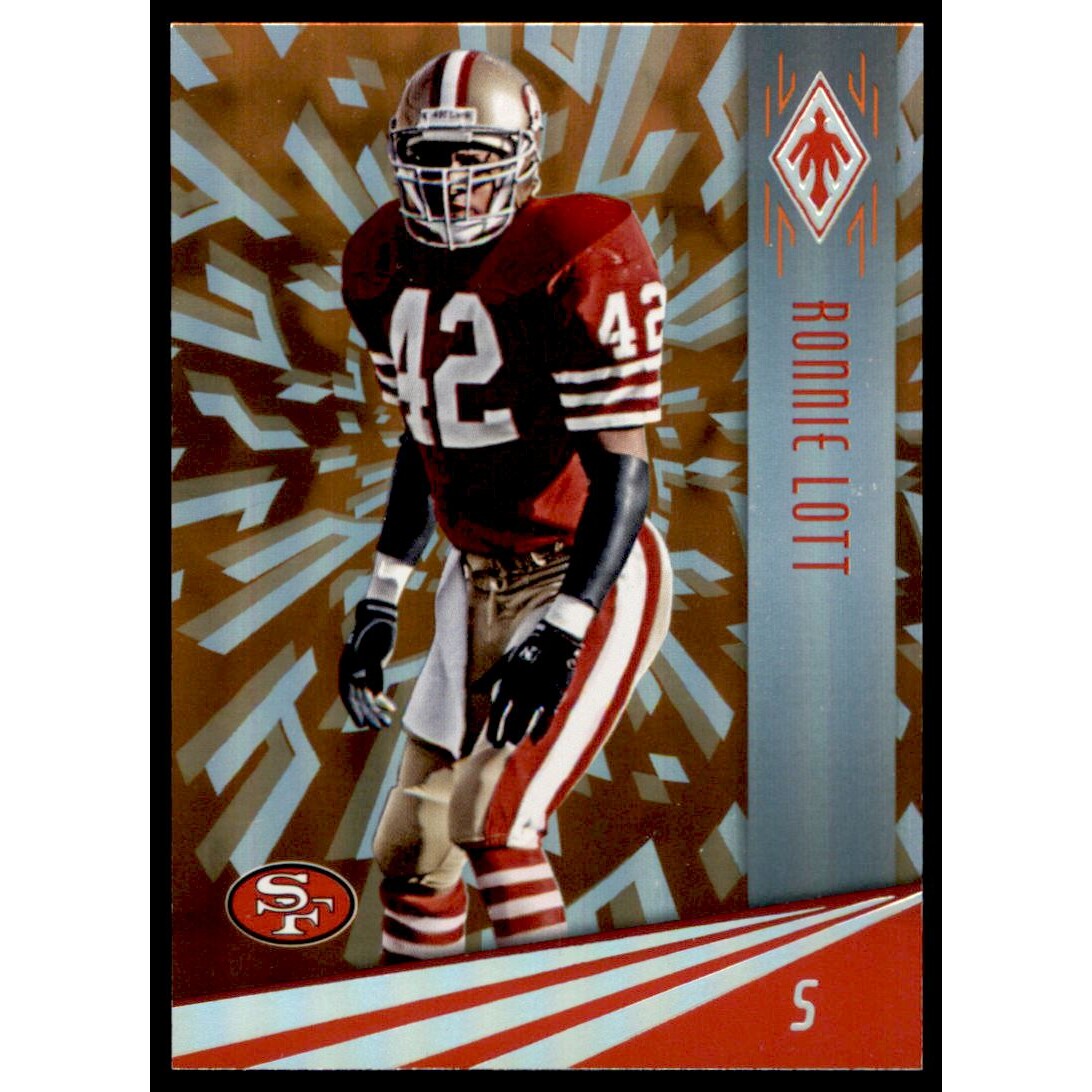 2016 Panini Phoenix Orange #134 Ronnie Lott. rookie card picture