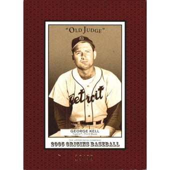 2005 Origins Old Judge Red #112 George Kell RET