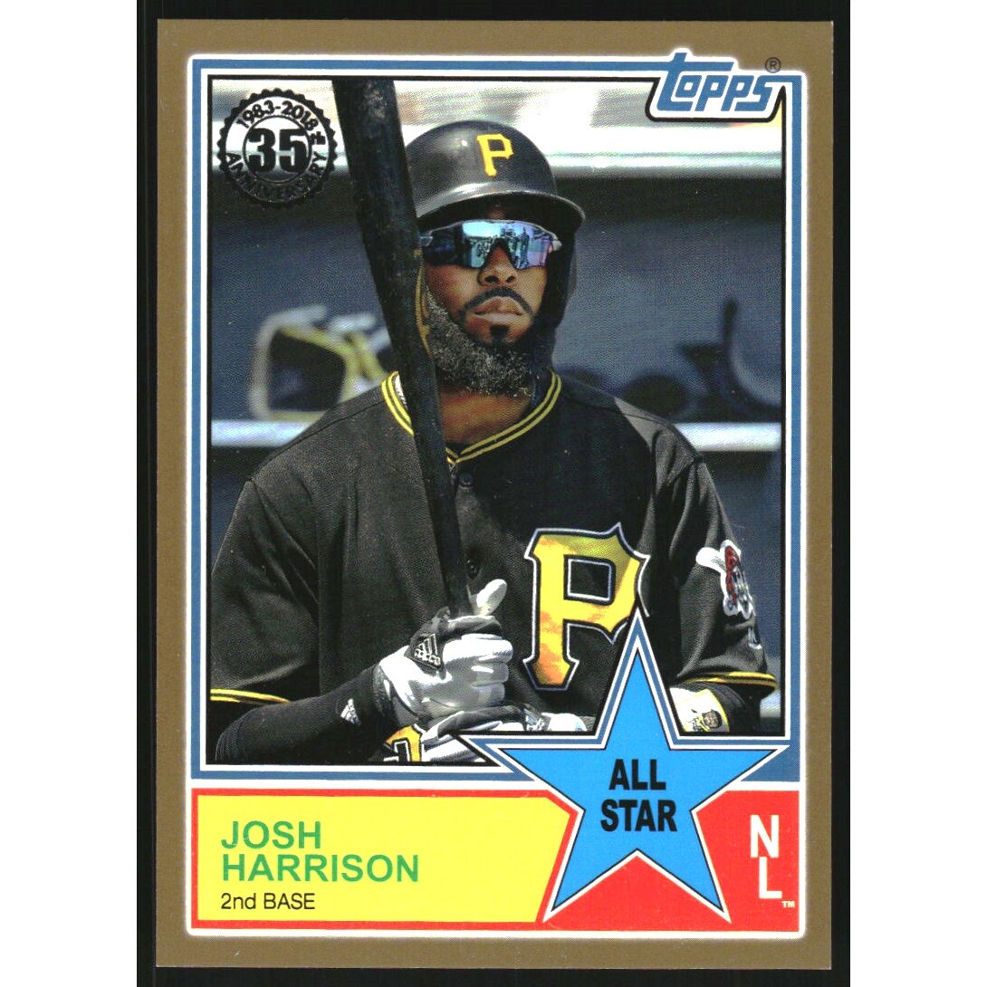 2018 Topps '83 All Stars Gold #83AS29 Josh Harrison. rookie card picture