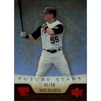 2005 Artifacts Rainbow Red #251 Nate McLouth FS