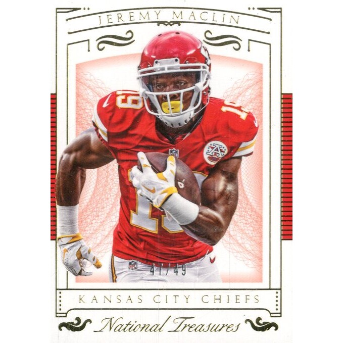 2015 Panini National Treasures Gold #85 Jeremy Maclin