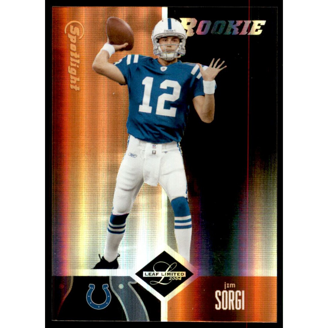 2004 Leaf Limited Bronze Spotlight #173 Jim Sorgi