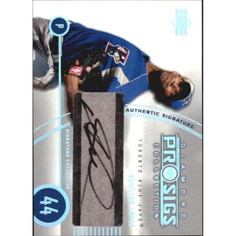 2004 UD Diamond Pro Sigs #152 Aquilino Lopez AU