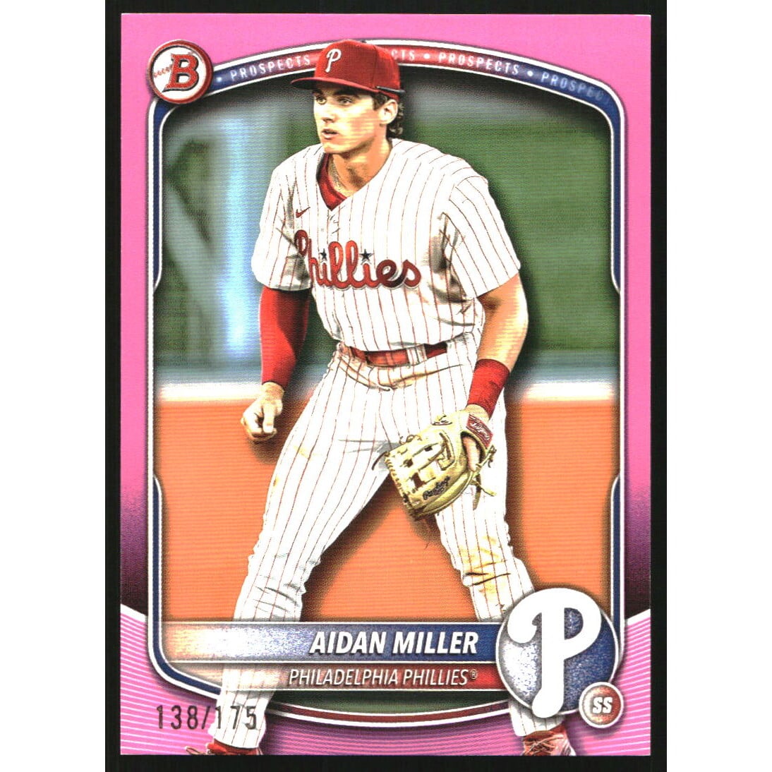 2025 Bowman Prospects Pink #BP54 Aidan Miller