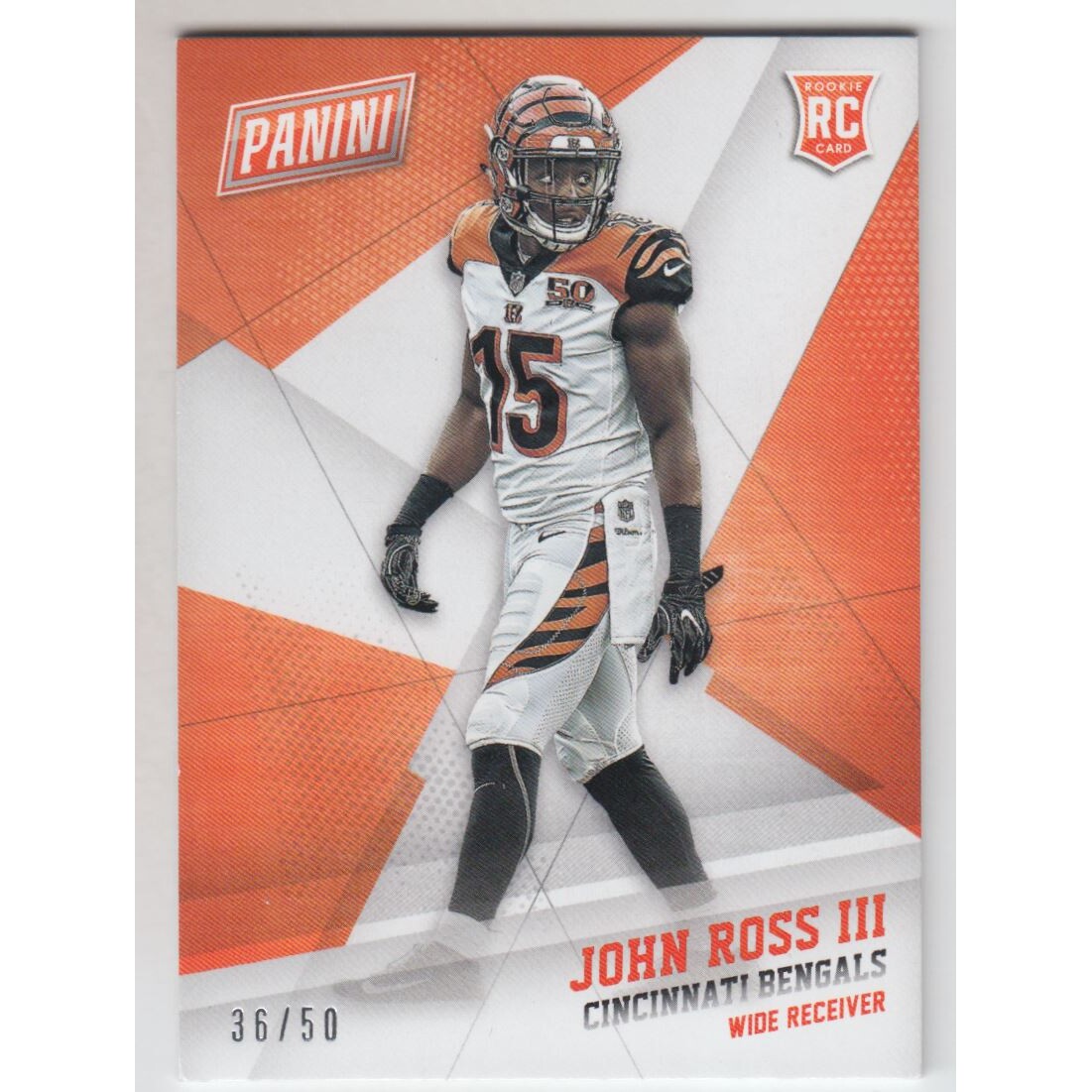 2017 Panini Black Friday Decoy #75 John Ross III. rookie card picture