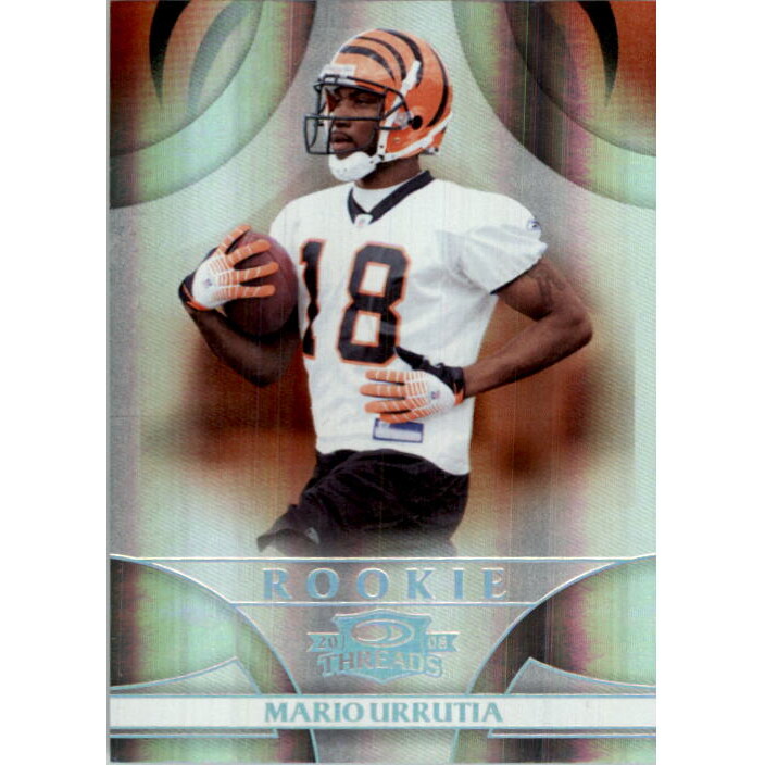 2008 Donruss Threads Silver Holofoil #212 Mario Urrutia
