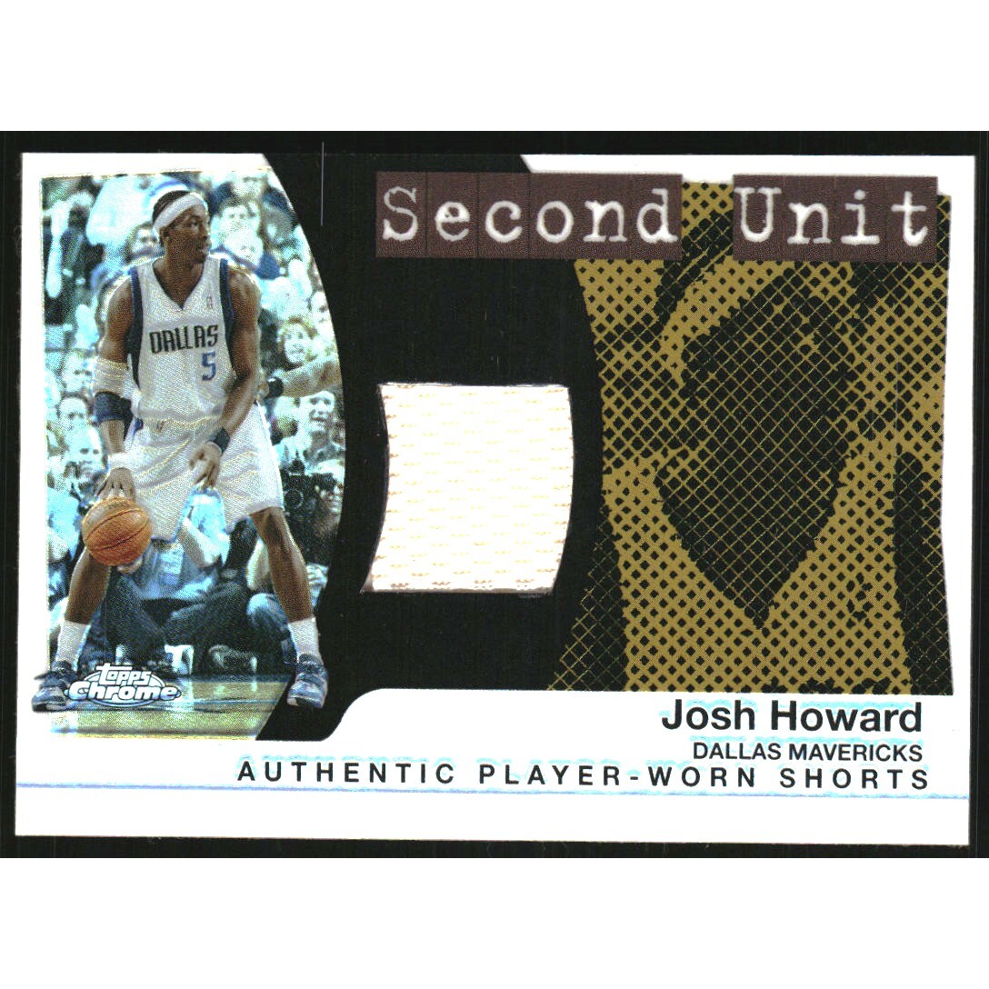 2005-06 Topps Chrome Second Unit Refractors #JHO Josh Howard