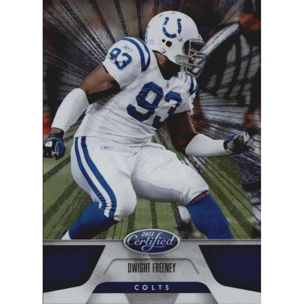 2011 Certified Platinum Blue #65 Dwight Freeney