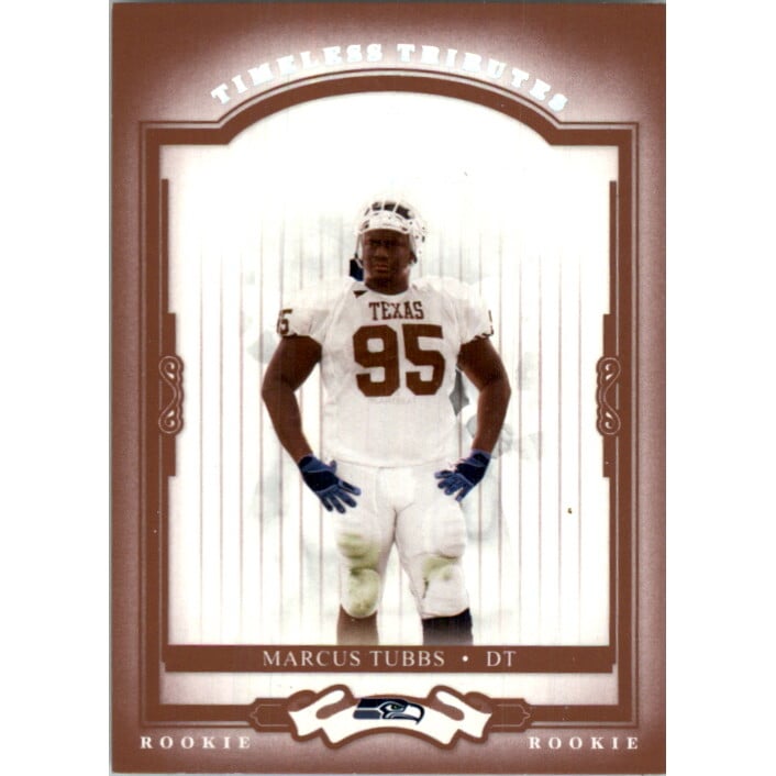 2004 Donruss Classics Timeless Tributes Red #191 Marcus Tubbs. rookie card picture