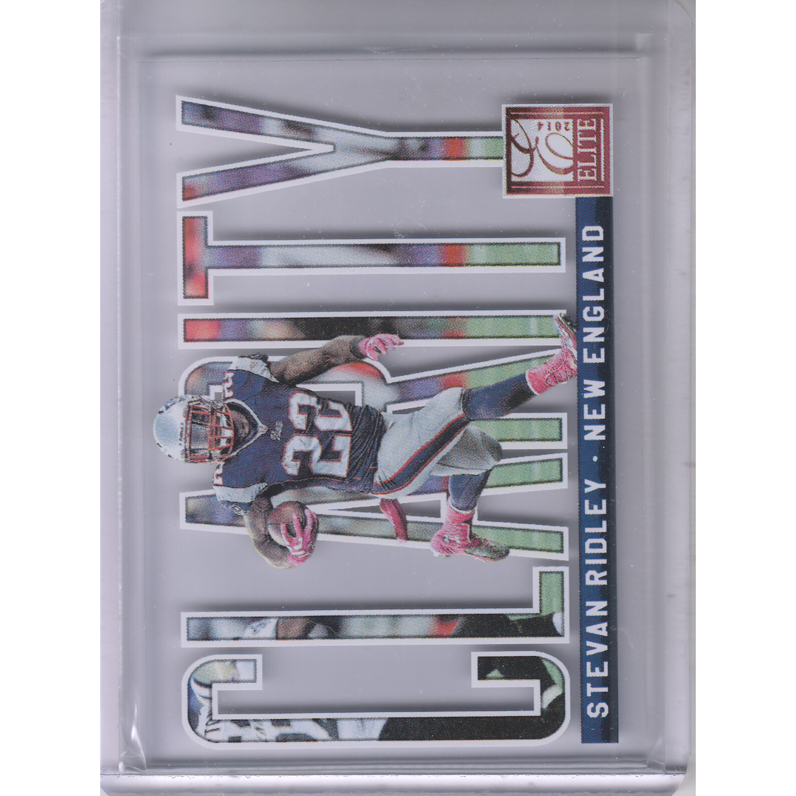 2014 Elite Clarity #41 Stevan Ridley