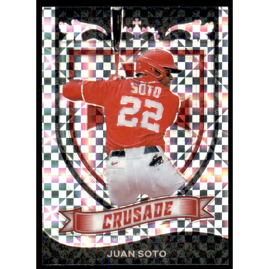 2021 Panini Crusade Building Blocks #18 Juan Soto