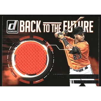 2016 Donruss Back to the Future Materials #BFNC Nelson Cruz