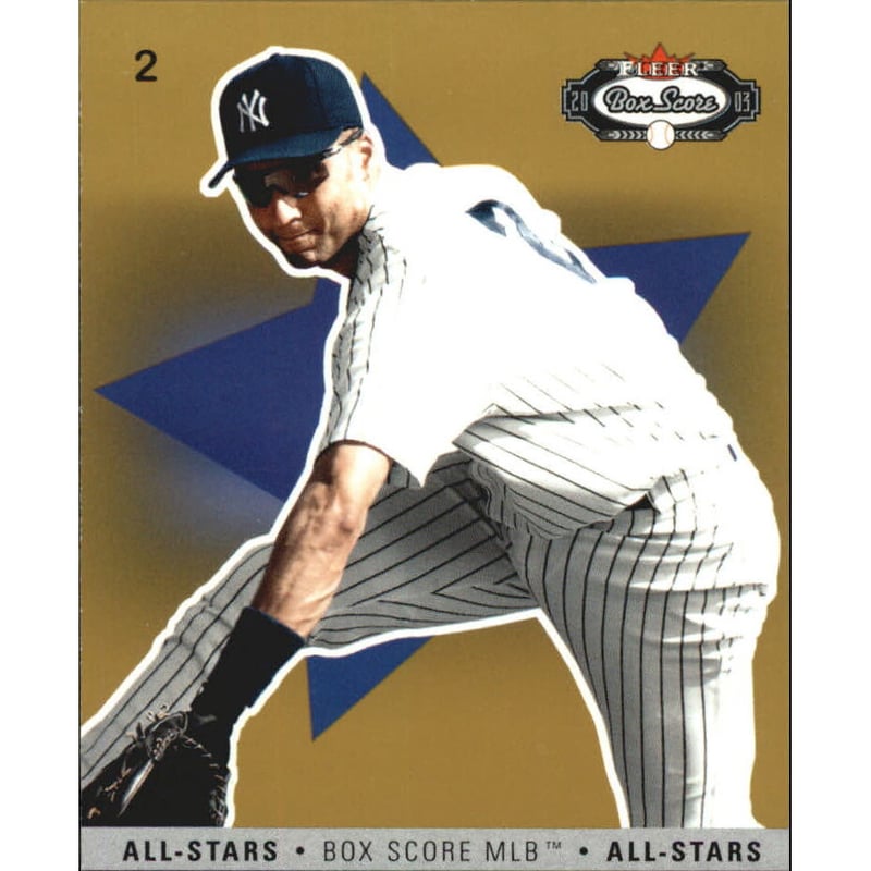 2003 Fleer Box Score #156 Derek Jeter AS