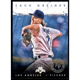 2016 Diamond Kings Artist's Proofs Silver #117 Zack Greinke