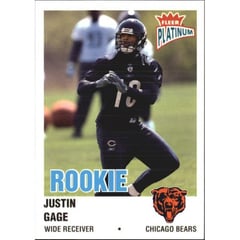2003 Fleer Platinum Finish #229 Justin Gage
