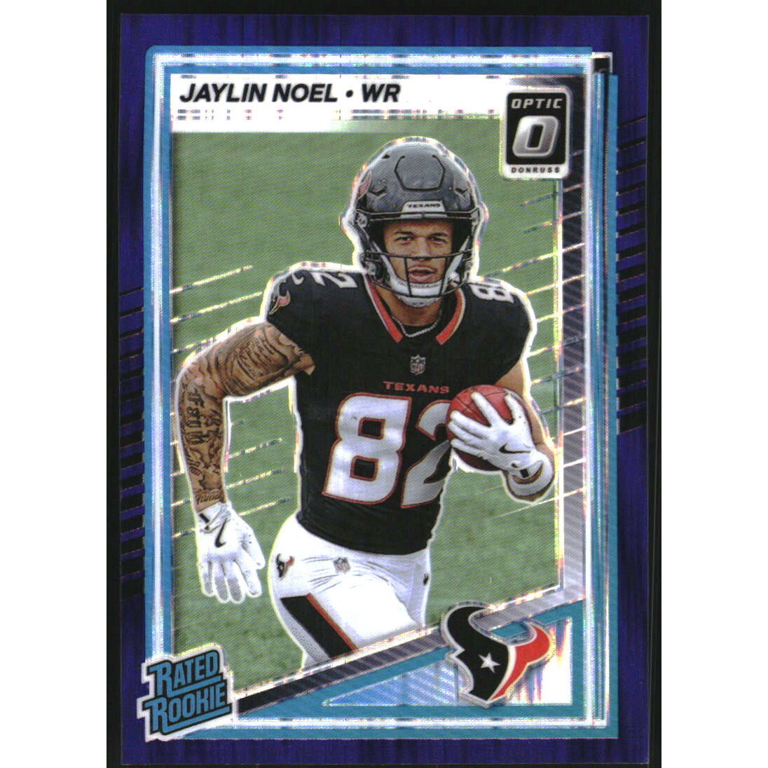 2025 Donruss Optic Purple Shock #241 Jaylin Noel RR