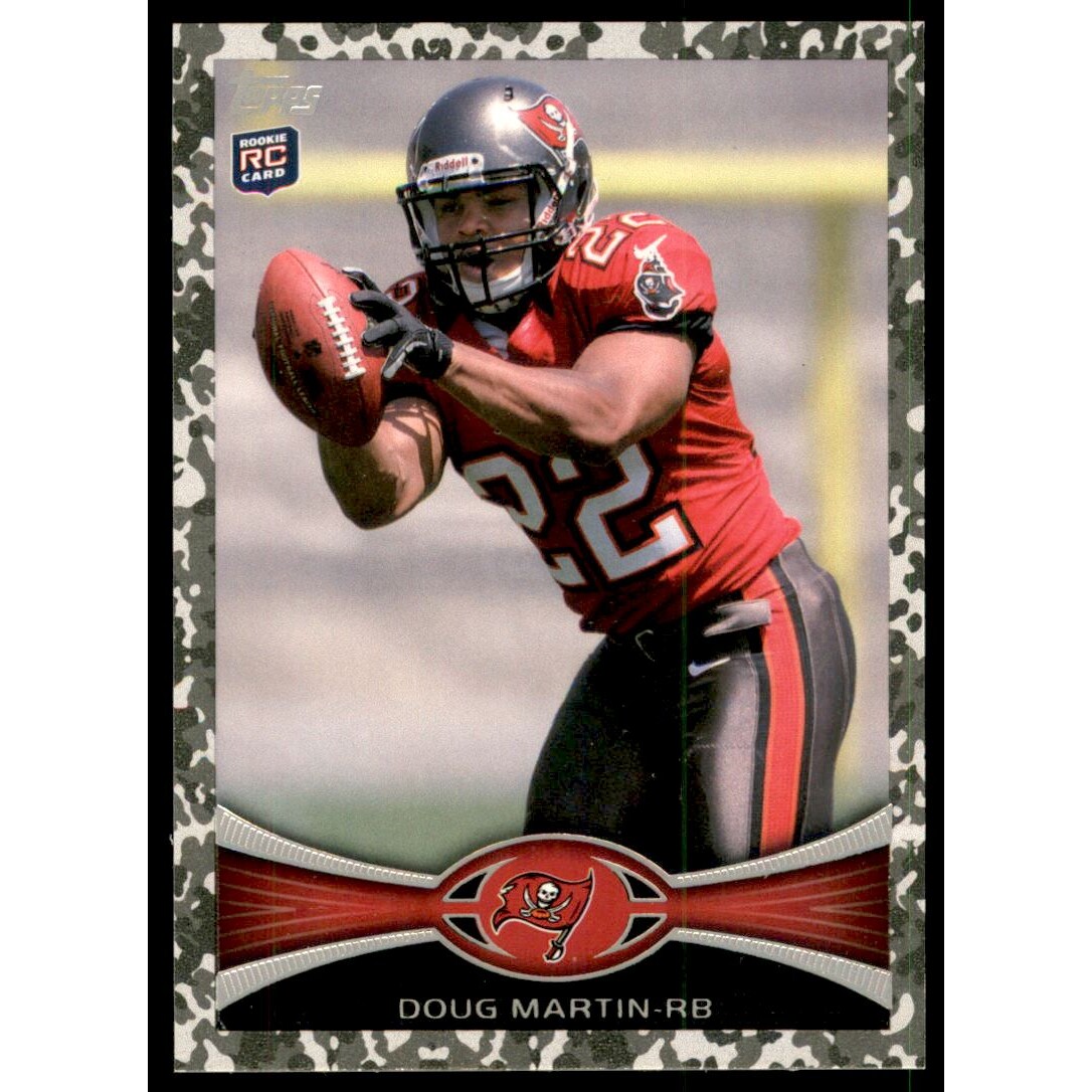 2012 Topps Camo #204 Doug Martin. rookie card picture