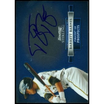 2012 Bowman Sterling Prospect Autographs #BB Barrett Barnes