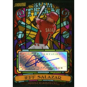 2008 Stadium Club Beam Team Autographs #JS Jeff Salazar B