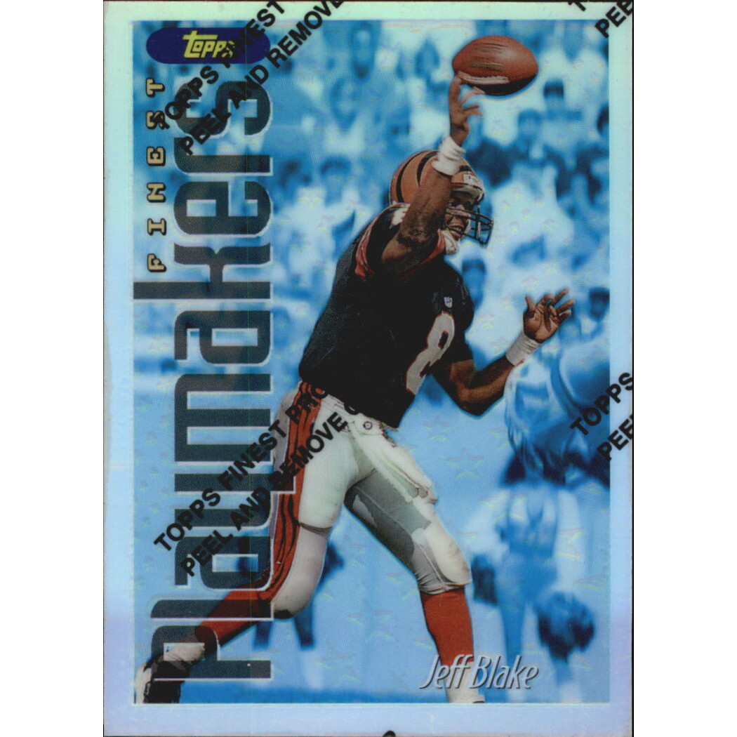 1996 Finest Refractors #210 Jeff Blake S