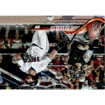 2018 Topps Factory Set Foilboard #479 Daniel Descalso