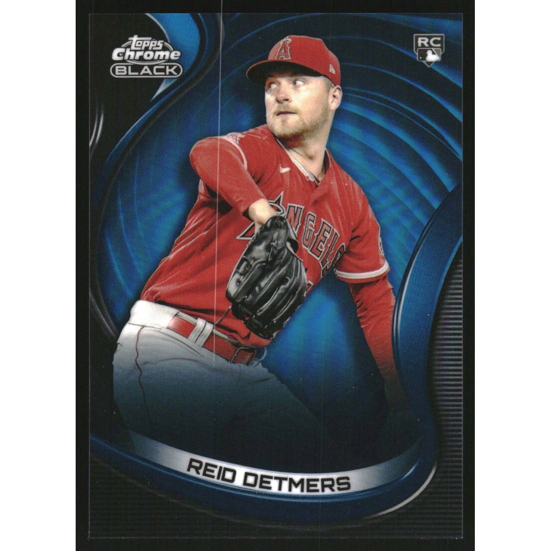 2022 Topps Chrome Black Blue Refractors #29 Reid Detmers