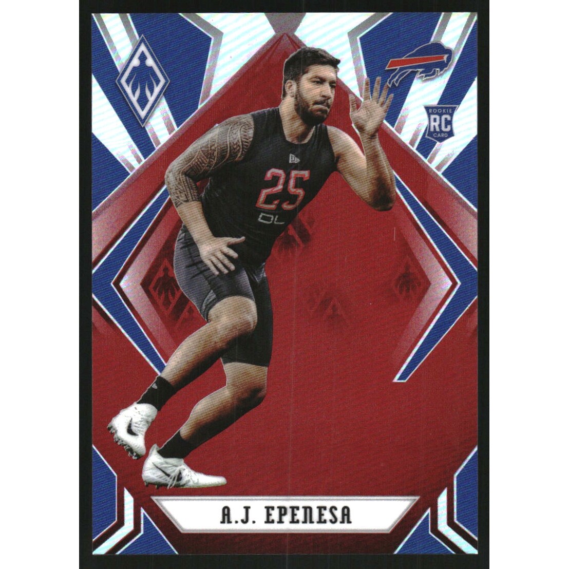 2020 Panini Phoenix Red #166 A.J. Epenesa