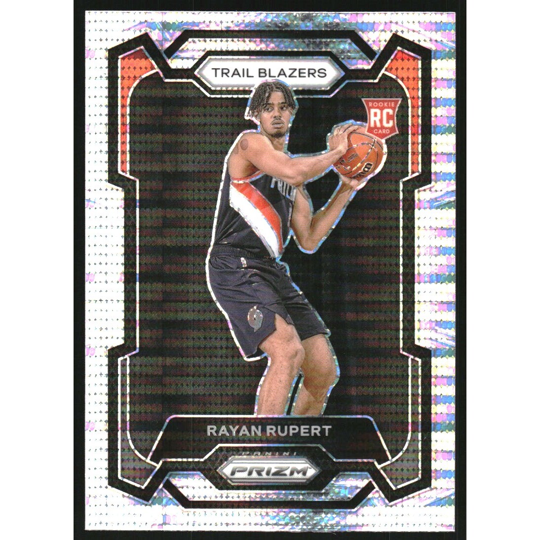 2023-24 Panini Prizm Prizms Pulsar #140 Rayan Rupert