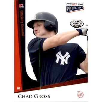 2009 TRISTAR PROjections Orange #157 Chad Gross