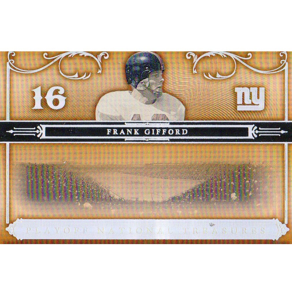 2006 Playoff National Treasures #12 Frank Gifford