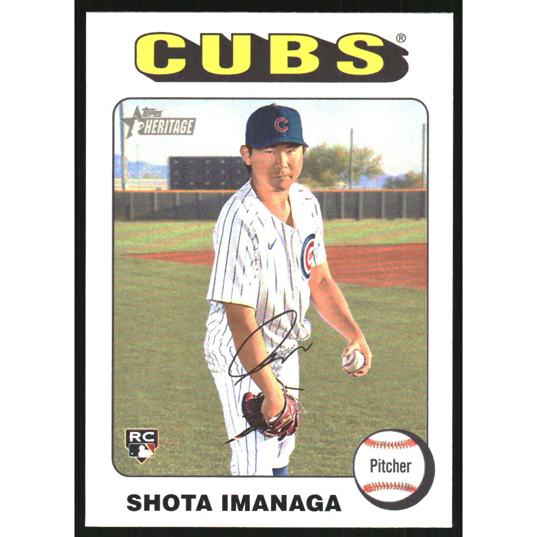 2024 Topps Heritage White Border #564 Shota Imanaga