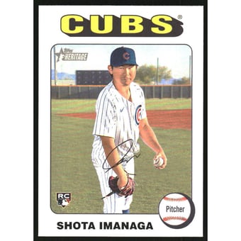 2024 Topps Heritage White Border #564 Shota Imanaga