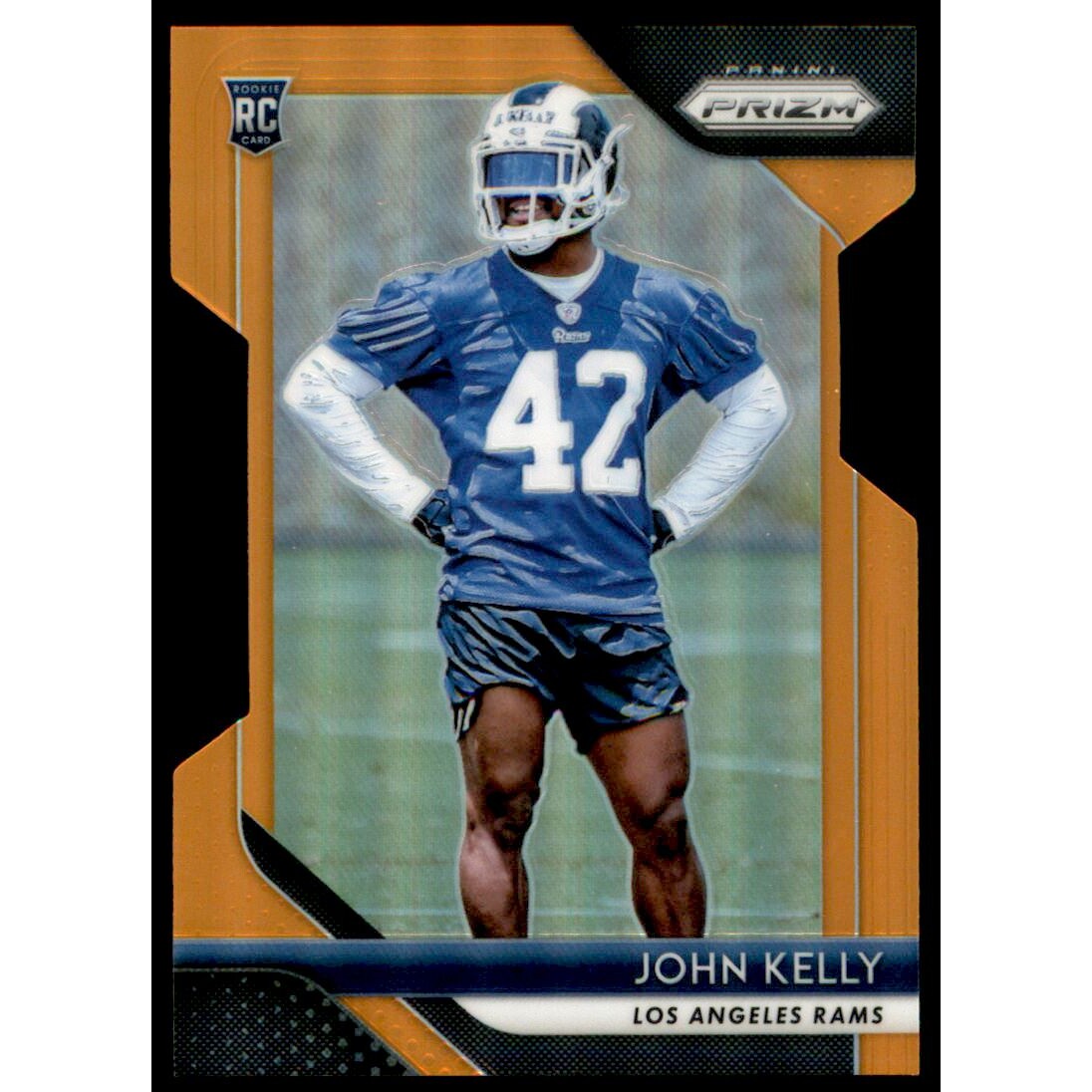 2018 Panini Prizm Prizms Orange #282 John Kelly