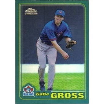 2001 Topps Chrome Traded Retrofractors #T262 Gabe Gross