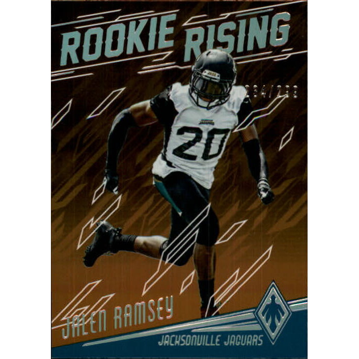 2016 Panini Phoenix Rookie Rising Orange #RRJR Jalen Ramsey 2016 Panini Phoenix Rookie Rising Orange #RRJR Jalen Ramsey
