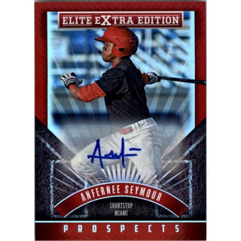 2015 Elite Extra Edition Prospect Autographs #183 Anfernee Seymour