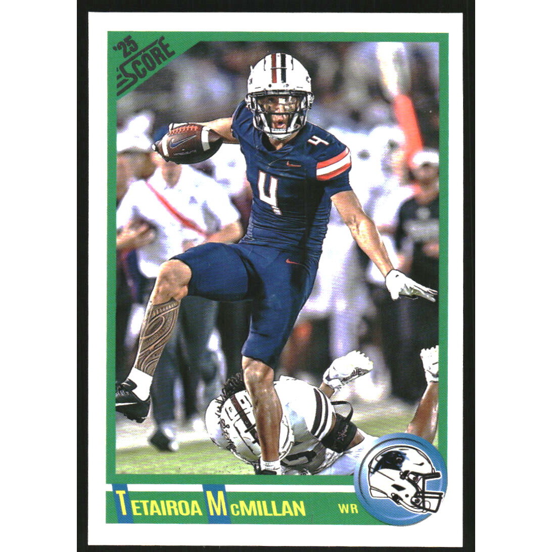 2025 Score Anniversary Rookie #3 Tetairoa McMillan