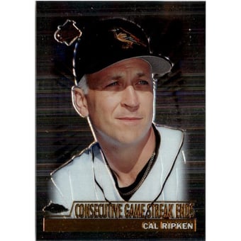 2000 Topps Chrome #238D C.Ripken MM Streak Ends