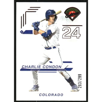 2025 Panini Prospect Edition Red #153 Charlie Condon
