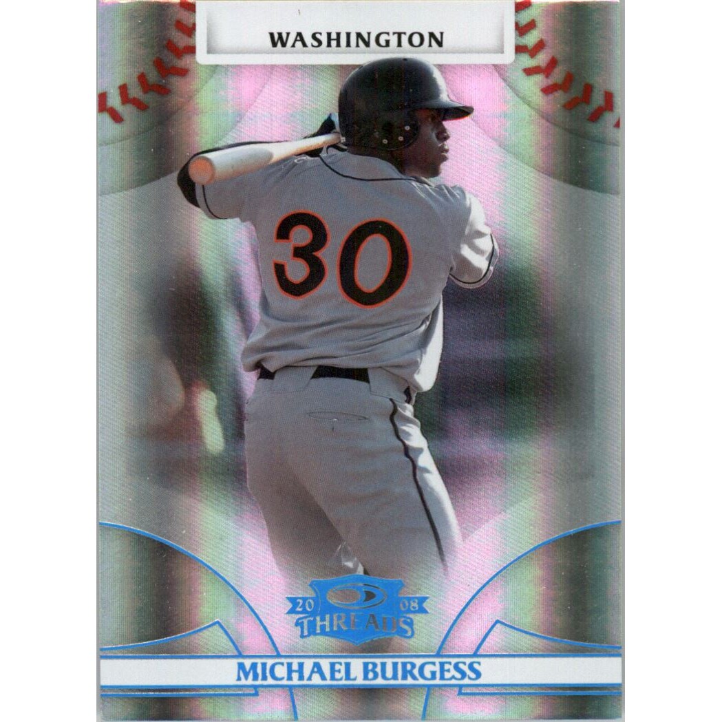 2008 Donruss Threads Century Proof Platinum #54 Michael Burgess