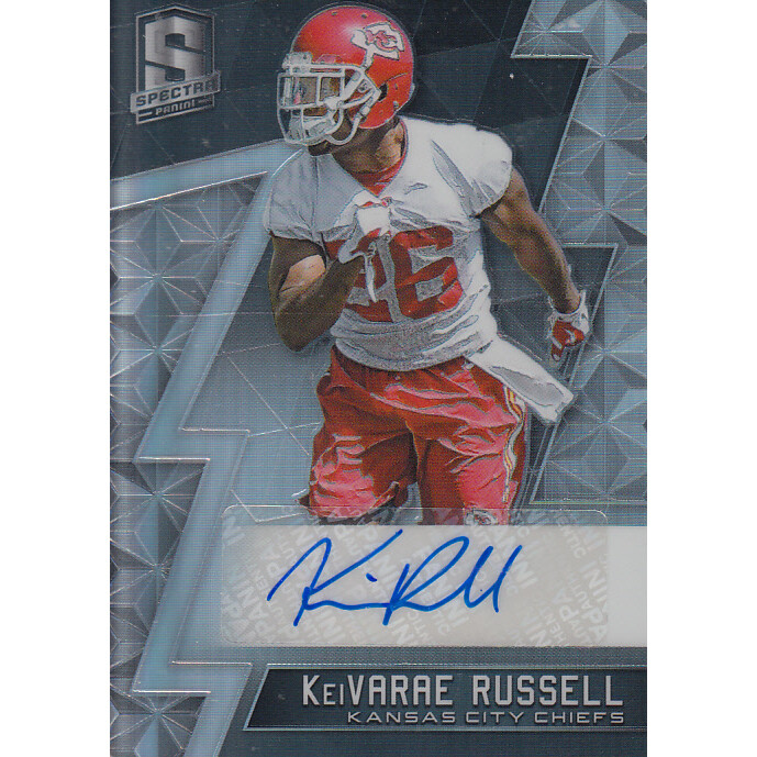 2016 Panini Spectra #223 KeiVarae Russell AU RC. rookie card picture